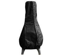 Huraoerrrr Chiminea Cover 48x24x8.3'' Oxford Cloth UV-Resistant Chiminea Covers Waterproof Three-Layered Chimenea Cover with Drawstring & Storage Bag Outdoor Fireplace