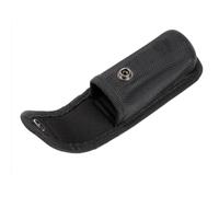 Huraoerrrr Flashlight Pouch Nylon LED Torch Flashlight Carry Case for Camping Hiking Black