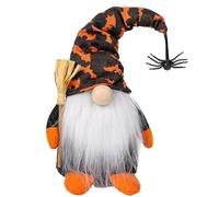 Huraoerrrr Halloween Gnome Wizard Spider Swedish Tomte Nisse Plush Doll Party, Orange Hat