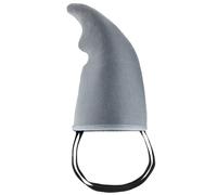 Huraoerrrr Shark Fin Costume for Halloween Grey Cute Elastic Shoulder Straps Easy Wear Shark Fin Props for Party, Beach, Cosplay Accessories (Funny Design)