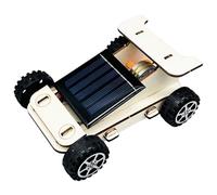 Huraoerrrr Stem Kits for Kids Age 8-10, Solar Power Car Wooden Model Kit, Safe Learning Building Toys for Girls, Boys