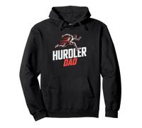 Hurdler Dad Proud Parent Supporting Track Field Athlete Pullover Hoodie
