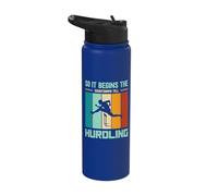 Hurdles - So it Begins The Countdown Till Hurdling Stainless Steel Insulated Water Bottle