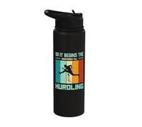 Hurdles - So it Begins The Countdown Till Hurdling Stainless Steel Insulated Water Bottle