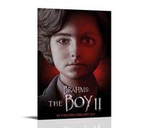 HUREYW I RH Brahms The Boy II Poster Wall Art Cover Design Painting for Bed Room Wall Art Poster 20x30inch(50x75cm) Frame-style