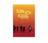 HUREYW I RH Burn After Reading Poster Wall Art Cover Design Painting for Bed Room Wall Art Poster 12x18inch(30x45cm) Unframe-style