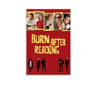 HUREYW I RH Burn After Reading Poster Wall Art Cover Design Painting for Bed Room Wall Art Poster 16x24inch(40x60cm) Unframe-style