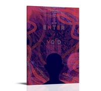 HUREYW I RH Enter The Void Poster Wall Art Cover Design Painting for Bed Room Wall Art Poster 08x12inch(20x30cm) Frame-style