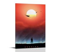 HUREYW I RH Movie Dunkirk Poster Wall Art Cover Design Painting for Bed Room Wall Art Poster 16x24inch(40x60cm) Frame-style