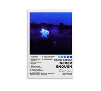HUREYW I RH Never Enough by Daniel Caesar Poster Wall Art Cover Design Painting for Bed Room Wall Art Poster 12x18inch(30x45cm) Unframe-style
