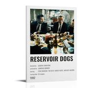 HUREYW I RH Reservoir Dogs Poster Wall Art Cover Design Painting for Bed Room Wall Art Poster 12x18inch(30x45cm) Frame-style