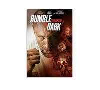 HUREYW I RH Rumble Through The Dark Poster Wall Art Cover Design Painting for Bed Room Wall Art Poster 12x18inch(30x45cm) Unframe-style