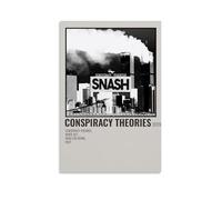 HUREYW I RH Snash Conspiracy Theories Poster Wall Art Cover Design Painting for Bed Room Wall Art Poster 12x18inch(30x45cm) Unframe-style