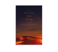 HUREYW I RH Speak No Evil Poster Wall Art Cover Design Painting for Bed Room Wall Art Poster 24x36inch(60x90cm) Unframe-style