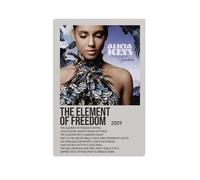 HUREYW I RH The Element Of Freedom by Alicia Keys Poster Wall Art Cover Design Painting for Bed Room Wall Art Poster 08x12inch(20x30cm) Unframe-style
