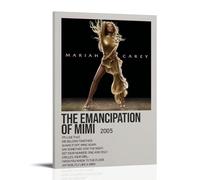 HUREYW I RH The Emancipation Of Mimi by Mariah Carey Poster Wall Art Cover Design Painting for Bed Room Wall Art Poster 20x30inch(50x75cm) Frame-style