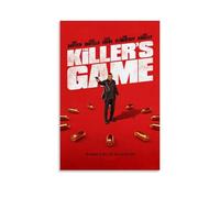 HUREYW I RH The Killer's Game Poster Wall Art Cover Design Painting for Bed Room Wall Art Poster 12x18inch(30x45cm) Unframe-style
