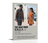 HUREYW I RH The Man from U.N.C.L.E. Poster Wall Art Cover Design Painting for Bed Room Wall Art Poster 20x30inch(50x75cm) Frame-style