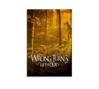 HUREYW I RH Wrong Turn 3 Poster Wall Art Cover Design Painting for Bed Room Wall Art Poster 20x30inch(50x75cm) Unframe-style