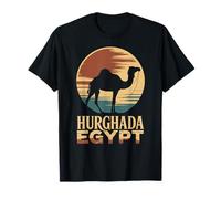 Hurghada, Egypt, Camel Desert Sunset, Red Sea Fun T-Shirt