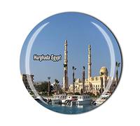 Hurghada Egypt Fridge Magnet Crystal Tourist Souvenir Gift Collection Refrigerator Magnetic Sticker