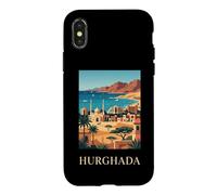 Hurghada Egypt Red Sea Coastal Travel Graphic Case for iPhone X/XS
