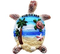 Hurghada Egypt Turtle Hurghada Fridge Magnet Refrigerator Magnet Decoration Magnet Sticker Souvenir Resin Crafts