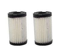 HURI 2× Air Filter For Tecumseh Craftsman 2341, 0051, 35066 Lesco Partner ECV100 ECV120, LEV90, LEV100, LEV115, Spectra Centura Sabo Wolf 23410051 Lawnmower