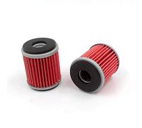HURI 2 Pack Oil Filter for YZF-R125 5D7 2008-2014 Rep Hiflofiltro HF141, K&N KN-141