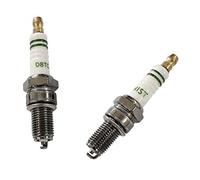 HURI 2 pieces ATV Quad Spark Plug D8TC for Bashan BS200S-3 BS200S-7 & Shineray 200ccm 250ccm