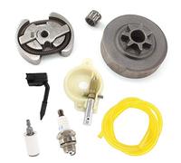 HURI 325-7T Clutch Drum Bearing Oil Pump Worm Gear Fuel Filter for Husqvarna 36 41 136 137 141 142 Chainsaw # 530069342 530014949