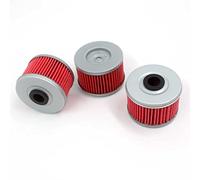 HURI 3x oil filters for Honda XL125 V Varadero 2001-2011 CBF250 2004-2006 # Hiflo HF113 / K&N KN113 / MF MF113