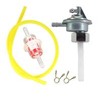 HURI Fuel Tap Vacuum Valve with Fuel Filter Fuel Hose for CBR 125 R, 125 RS, RW / JC34 JC34A, Kymco Pulsar 125, Zongshen Cab 50