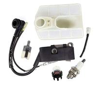 HURI Ignition Coil Air Filter Spark Plug For Fuxtec CS 3.0 CS 3.6 Mc Dillen 5200 5800 Rotfuchs RS5200 RS5800 Aram-Trade Tarus 5200 5800 Timbertech KS5200 KS5800 Stenson YD 5200 0 x chainsaw