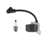 HURI Ignition Coil with Spark Plug for Stihl BG55 BG65 BG85 BG45 BG46 BR45 SH55 SH85 Blower # 4229 400 1300