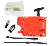 HURI Pull Starter & Air Filter Fuel Hose for Viron VR-5800, VR-5200, PF-5200, VR-6200 Chainsaw Chainsaw