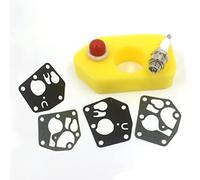 HURI Replace 698369 Air Filter, 795083 Diaphragm, 694394 Primer Bulb for Mountfield HP470 SP470 SP470ES Lawnmower