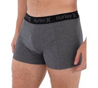 Hurley 3 Pack Mens Grey 4-Way Stretch Boxer Briefs