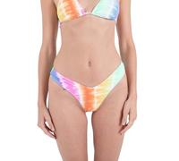 Hurley Bikini Bottom Women - Rainbow Ombre Reversible Cheeky Scoop