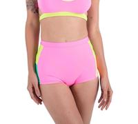Hurley Around The Block Retro Bikini Bottom Pink XS Women