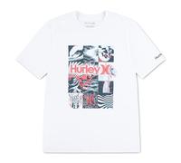 Hurley Boys Graphic T-Shirt Short Sleeve Boys White