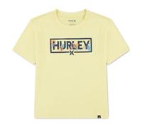 Hurley Boys Graphic T-Shirt Short Sleeve Boys Yellow