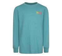 Hurley Boy's Hrlb One & Only Slash L/S Tee T-Shirt, Waverunner, 7 años