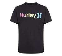 Hurley Boy's Hrlb One Tee T-Shirt, Black (Multi), 10 Years