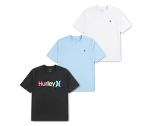 Hurley Boys Logo Short Sleeve Pack Boys Black