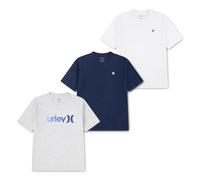 Hurley Boys Logo Short Sleeve Pack Boys Grey