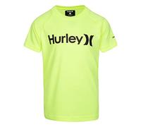 Hurley boysRash Guard Shirt Short-Sleeve Rash Guard Shirt - Yellow - Large