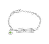 HURLEY BURLEY LONDON Baby's Personalised Birthstone Teddy Christening Bracelet 14cm - August