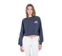 Hurley Crewneck cropped sweatshirt women - Panther Grey