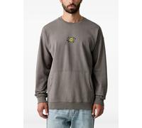 Hurley Etam Sun graphic-print pouch-pocket sweatshirt - Grey S-M-L-XL